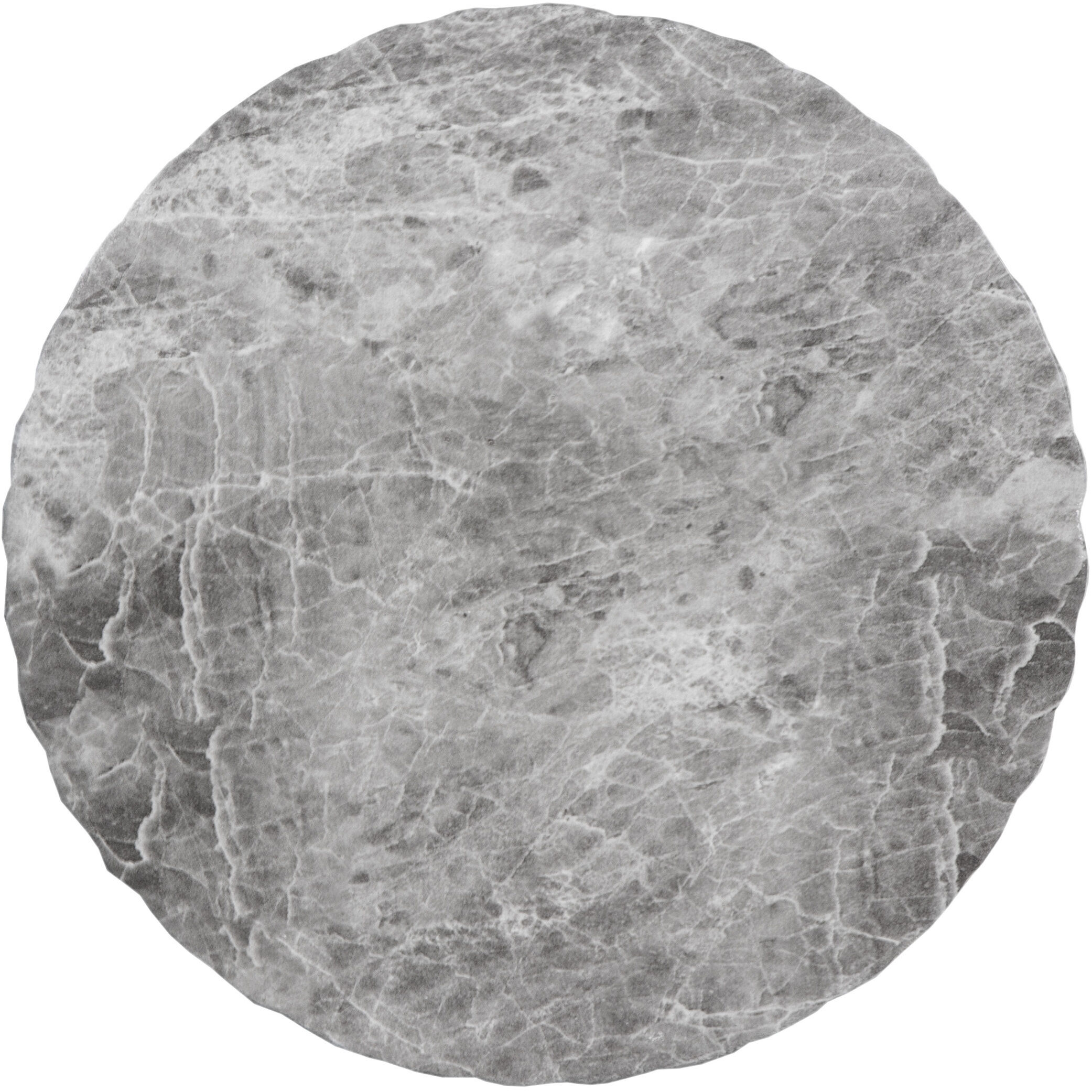 Cara 18.5 X 11.75 inch Marble Look / Grey Outdoor End Table
